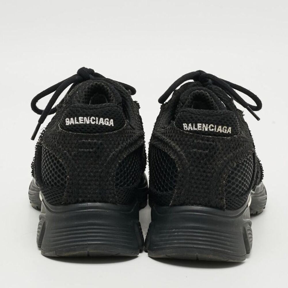 Balenciaga Black Mesh Phantom Low-Top Sneakers Size 40 - Picture 5 of 7